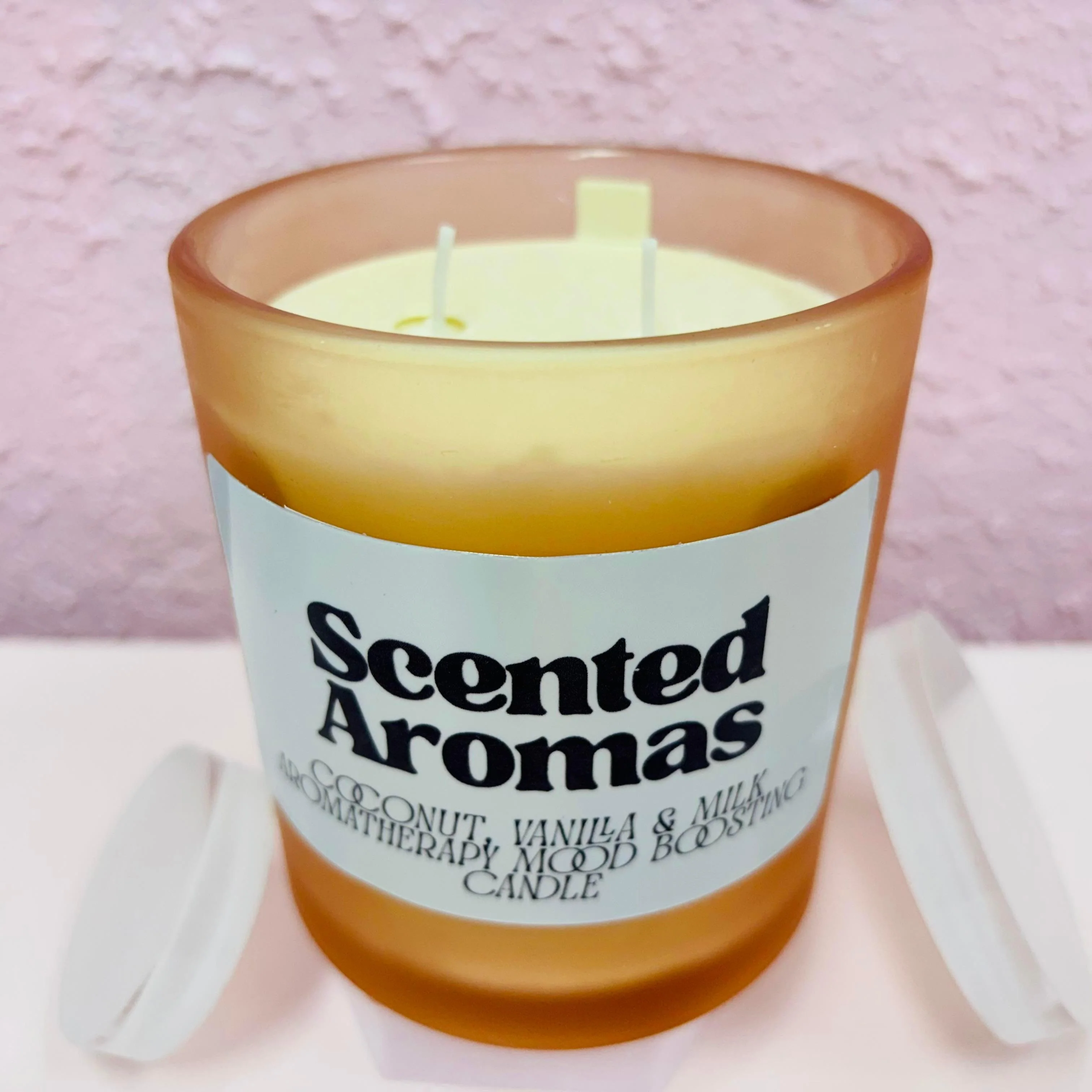 Limited Edition Coconut Vanilla & Milk Candle – 400g Double Wick & Gift Box - Image 3