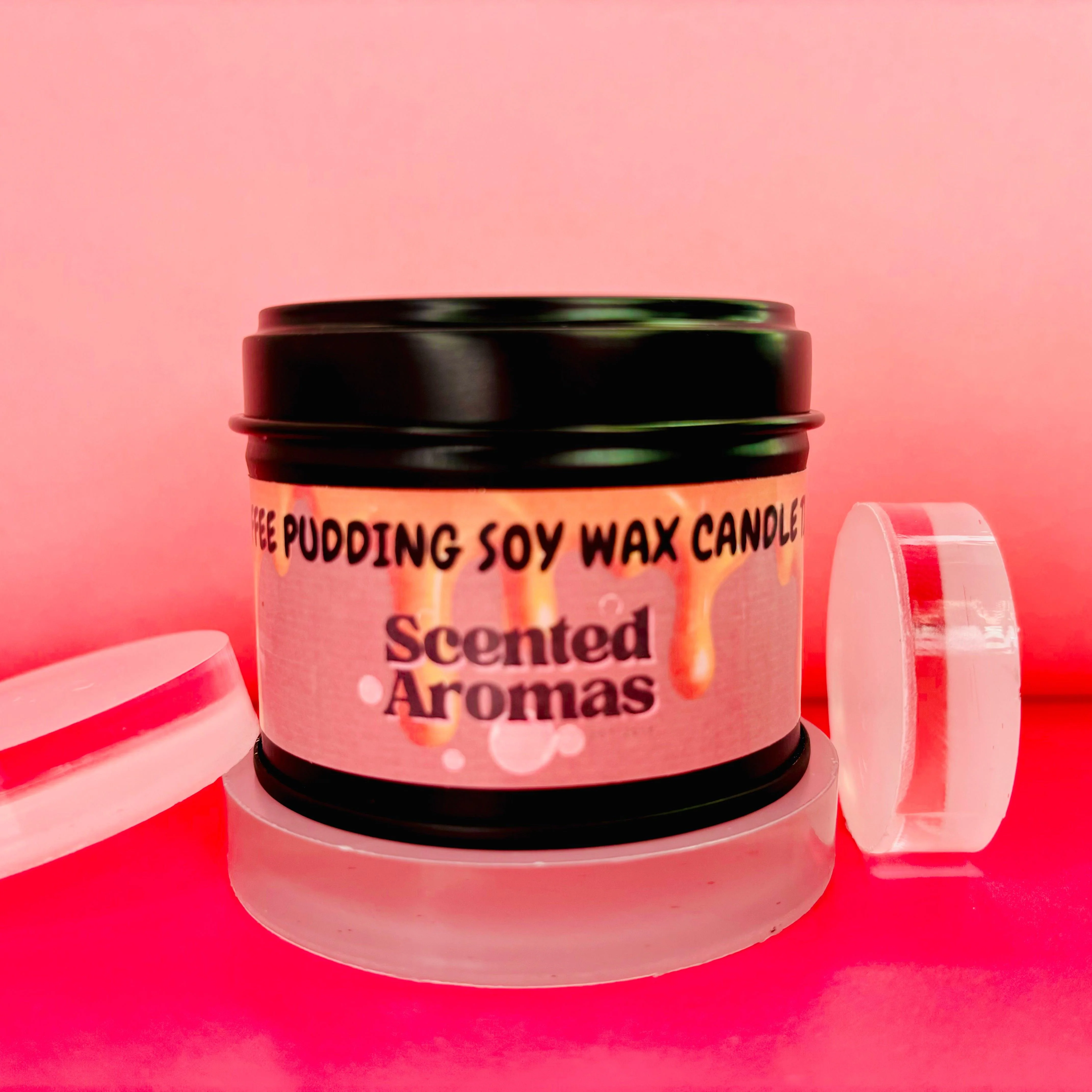 Sticky Toffee Pudding Candle Tin 100ml - Sweet Dessert Fragrance